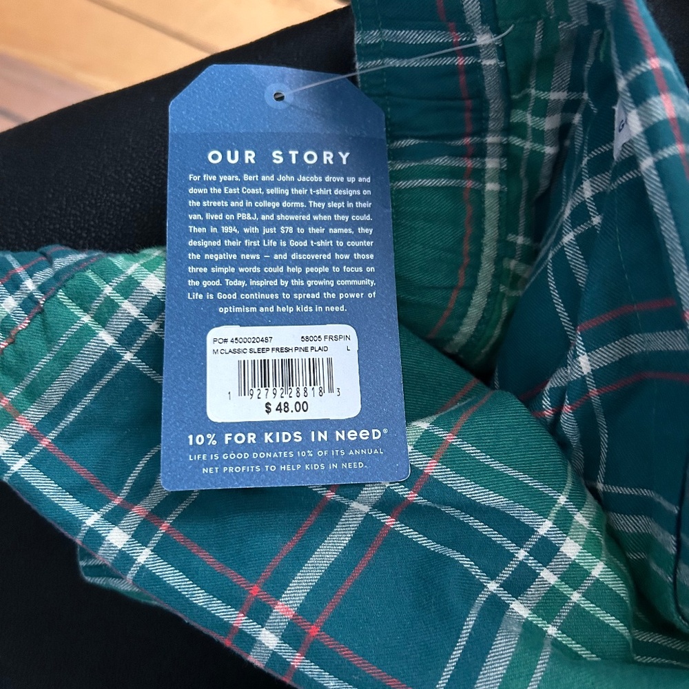 3 pairs of lounge pants, Life is good and Jockey NWT